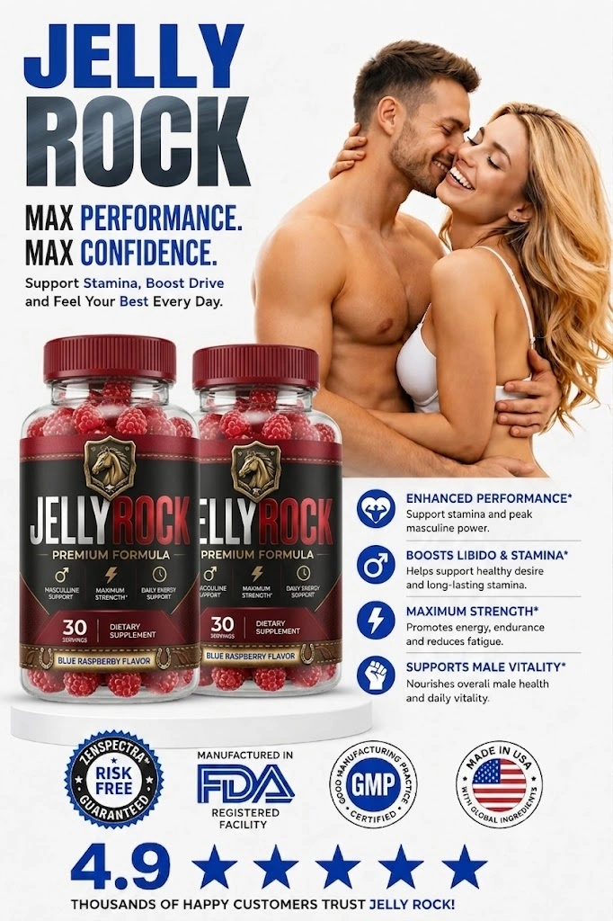 How Jelly Rock supports energy, stamina, focus and male wellness